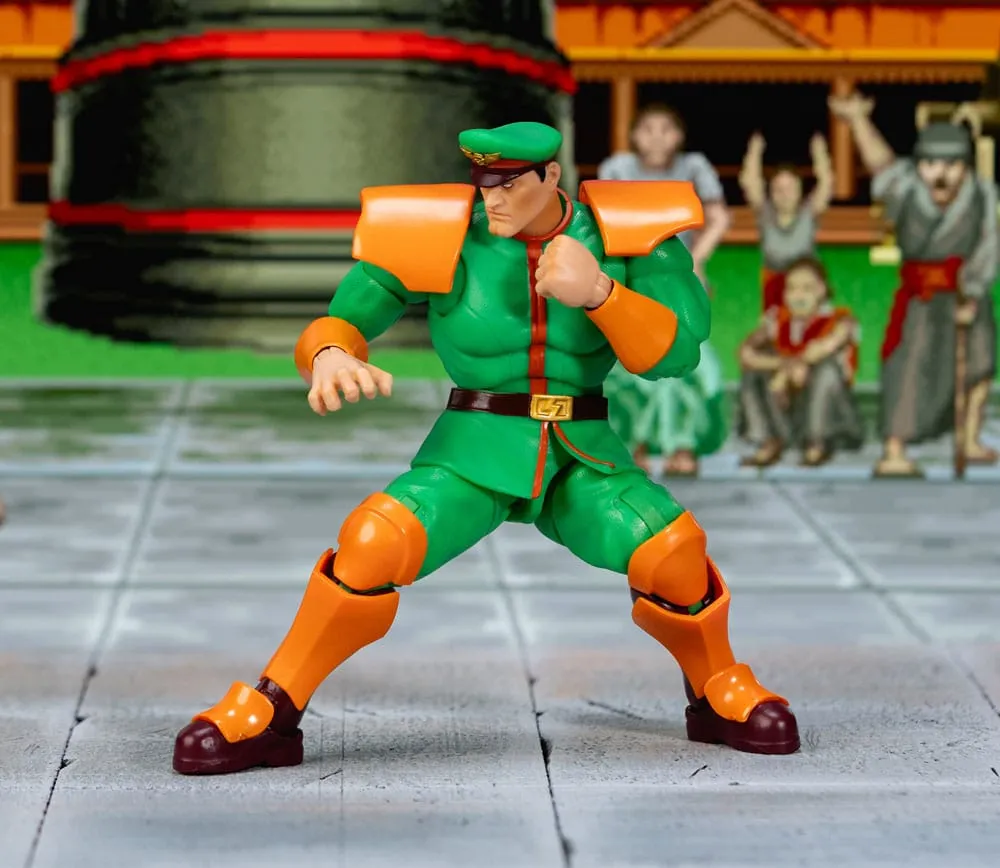 Ultra Street Fighter II: The Final Challengers Action Figure M. Bison Deluxe 15 cm